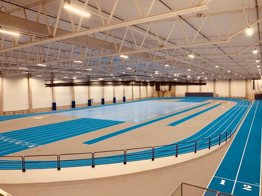 The solution for spike-usable sports hall surfaces